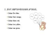 小学英语新人教版PEP三年级上册Unit 6Part ALet's learn & Listen and chant作业课件2024秋