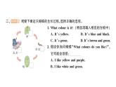 小学英语新人教版PEP三年级上册Unit 5Part C Project & Reading time作业课件2024秋