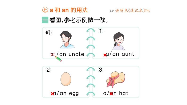 小学英语新人教PEP版三年级上册Unit 2 单元重难易错集中练作业课件2024秋第2页