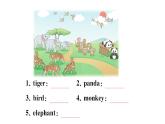 小學(xué)英語新人教版PEP三年級上冊Unit 3 綜合訓(xùn)練（筆試部分）作業(yè)課件（2024秋）