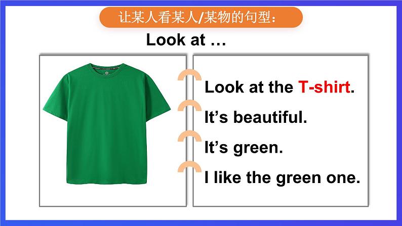 湘少版（三起）英语三下Unit 4 《Look at the T-shirts 》第一课时（Part A, Part B）课件第5页