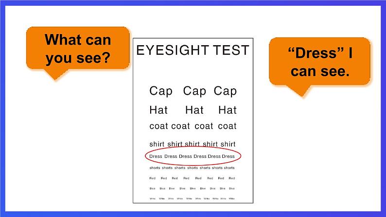 湘少版（三起）英语三下Unit 4 《Look at the T-shirts 》第三课时（Part E, Part F, Part G）课件第5页