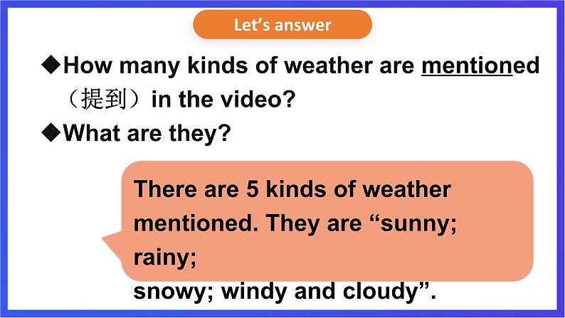 湘少版（三起）英语三下 Unit 9《What's the weather like》Let's Know More课件第3页