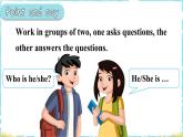 湘少版（三起）英語(yǔ)三下 Unit 10《 Is he a farmer》第一課時(shí)（Part A，Part B）課件+素材