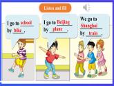 湘少版（三起）英語三下 Unit 12《I go to school by bus 》第二課時（Part C，Part D）課件+素材