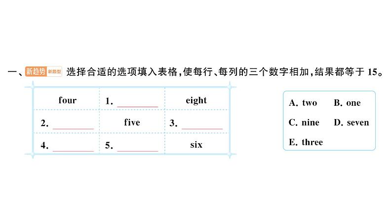 小学英语新外研版三年级上册Unit 4第三课时 Hit it big & Wrap up & Let's explore作业课件2024秋第2页