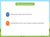 科普版英語(yǔ)五下Unit1 Lesson 1《May I speak to Mary》第一課時(shí) 課件+教案+素材
