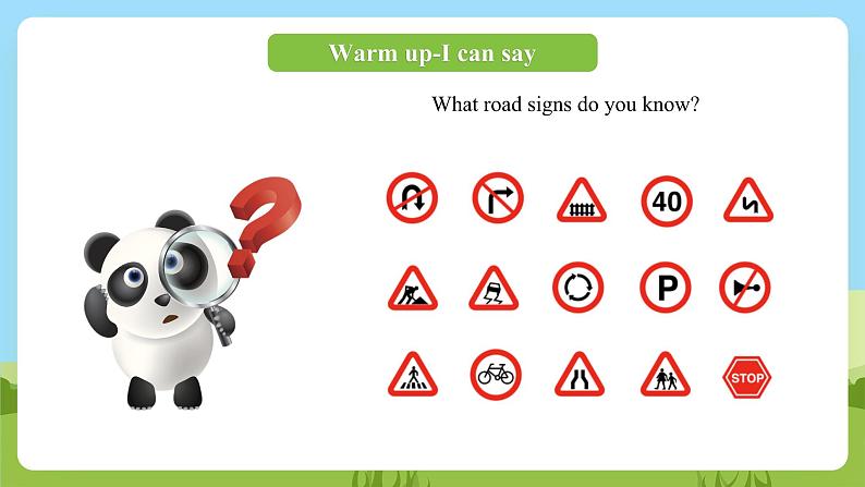 科普版英语四下Unit2 Lesson 2《We mustn't cross the street now》第二课时 课件第3页