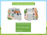 科普版英语五下Unit2 Lesson 2《We mustn't cross the street now》第三课时 课件+教案+素材