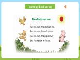科普版英语三下Unit5 Lesson 5《Let's run a race》第二课时 课件+教案+素材