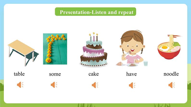 科普版英语三下Unit7 Lesson 7《 Can you make cakes》第二课时 课件第4页