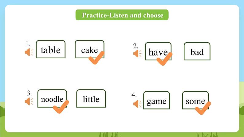 科普版英语三下Unit7 Lesson 7《 Can you make cakes》第二课时 课件第5页