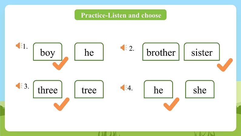 科普版英语三下Unit8 Lesson 8《Who is he 》第二课时 课件第6页