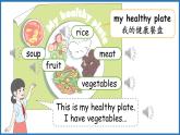 Unit 4 Healthy food Part B  Let's learn （课件+素材）-2024-2025学年人教PEP版（2024）英语三年级下册