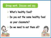 Unit 4 Healthy food Part C Reading time（课件+素材）-2024-2025学年人教PEP版（2024）英语三年级下册