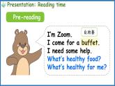 Unit 4 Healthy food Part C Reading time（课件+素材）-2024-2025学年人教PEP版（2024）英语三年级下册