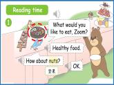 Unit 4 Healthy food Part C Reading time（课件+素材）-2024-2025学年人教PEP版（2024）英语三年级下册