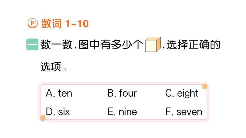 小学英语新人教版PEP三年级上册Unit 6 单元重难易错集中练作业课件2024秋第2页