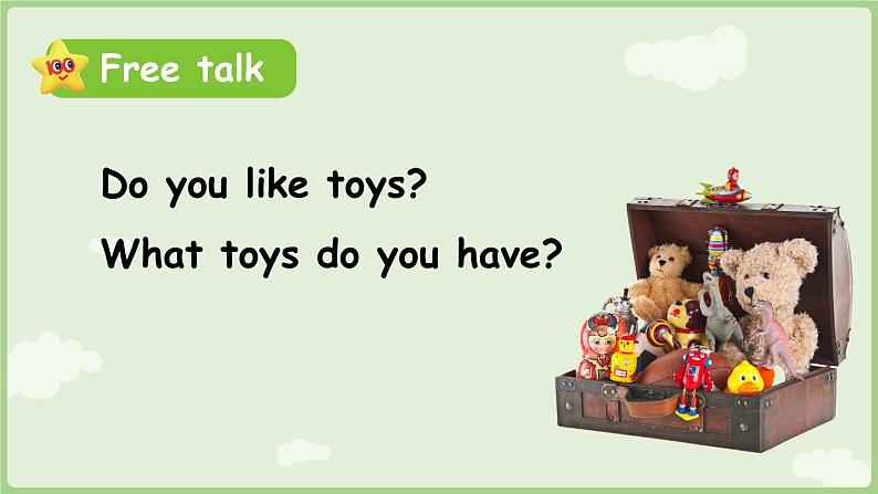 2025年春人教三年级英语上册 Unit 5 Old toys Part A 第1课时 Let's talk&Think and say（课件）第4页