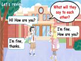 小学英语新冀教版三年级上册Unit 1 Hello Lesson 3教学课件2024秋