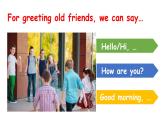 小学英语新冀教版三年级上册Unit 1 Hello Lesson 4教学课件2024秋