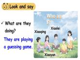 小學(xué)英語(yǔ)新滬教牛津版三年級(jí)上冊(cè)Unit 3 第3課時(shí)（Communicate）教學(xué)課件2024秋