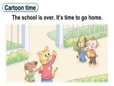 小学英语新译林版三年级上册Unit 4 第2课时（Cartoon time & Letters in focus）教学课件2024秋
