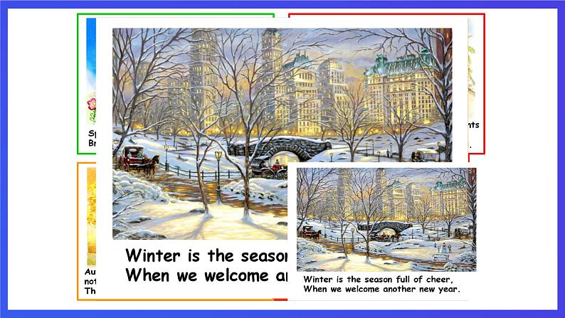 沪教牛津版（五四制）英语三下module 3 unit 3《seasons p2 things we do in four seasons》课件第3页