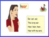 滬教牛津版（五四制）英語一下Module 1 Using my five senses Unit 2《Listen and hear Period 1》課件