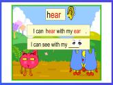 滬教牛津版（五四制）英語一下Module 1 Using my five senses Unit 2《Listen and hear Period 1》課件