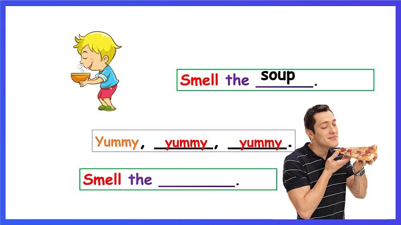 沪教牛津版（五四制）英语一下Module 1Unit 3《Taste and smell Period 2》课件第5页