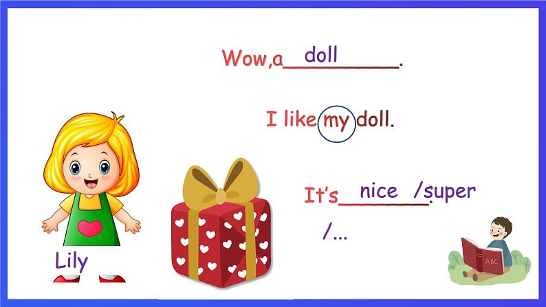 沪教牛津版（五四制）英语一下Module 2 My favourite things Unit 1《Toys I like period 3》 课件第8页