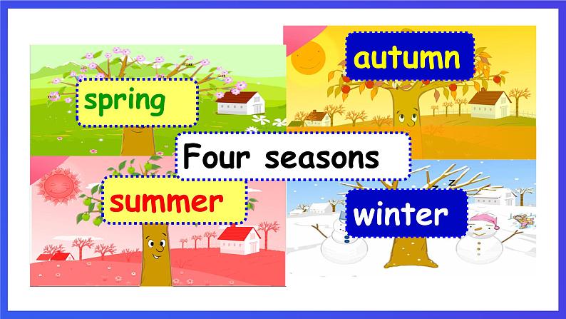 沪教牛津版（五四制）英语一下Module 3 Things around us Unit 1《Seasons》课件第2页