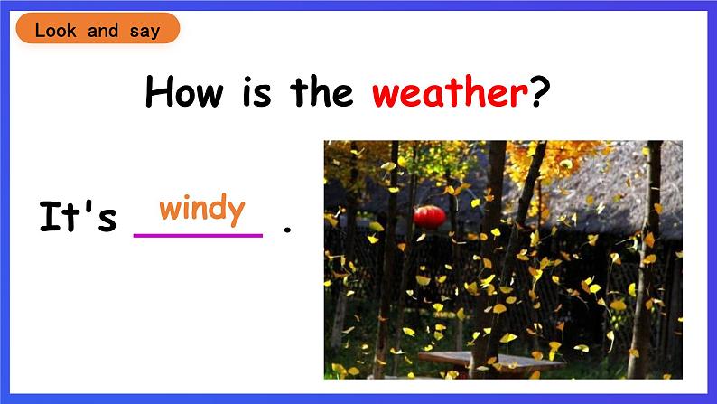 沪教牛津版（五四制）英语一下Module 3 Things around us Unit 2《Weather Period 2》课件第4页