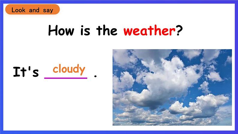 沪教牛津版（五四制）英语一下Module 3 Things around us Unit 2《Weather Period 2》课件第6页