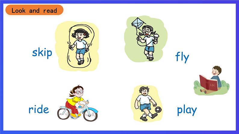 沪教牛津版（五四制）英语一下Unit 1 Activities Module 4《Things we do period 2》课件第2页