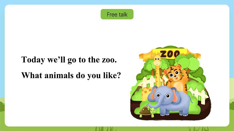 沪教牛津版（六三制一起）英语三下 Unit 4《Animals in the zoo》Look and learn 课件第4页