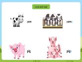 沪教牛津版（六三制一起）英语三下 Unit 9《A day on the farm》Listen and say 课件+教案+分层练习+素材