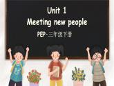 Unit 1 Meeting new people 单词讲解（课件）-2024-2025学年人教PEP版（2024）英语三年级下册
