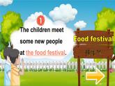 Unit 1 Meeting new people Part  C Project Make a poster for the food festival 第5课时（课件+素材）-2024-2025学年人教PEP版（2024）英语三年级下册