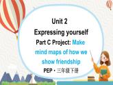 Unit 2 Expressing yourself  Part  C Project 第5课时（课件+素材）-2024-2025学年人教PEP版（2024）英语三年级下册