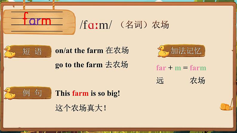 Unit 6 On the farm 单词讲解（课件）-2024-2025学年译林版（三起）（2024）英语三年级下册第2页