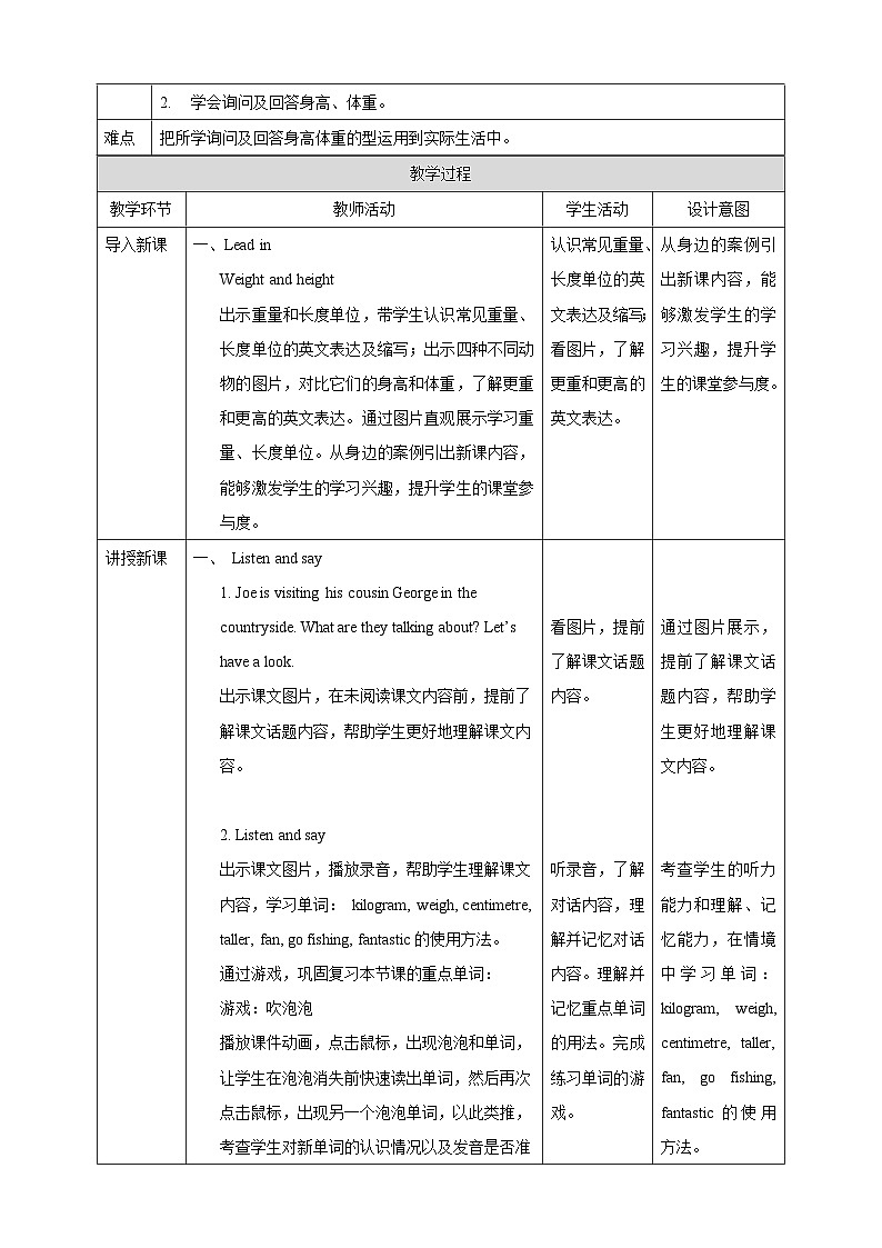 沪教牛津版（六三制一起）英语六下 Unit 1《You and me》Listen and say Culture corner 教案第2页