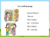滬教牛津版（六三制一起）英語五下 Unit 4《Reading is fun》Look and learn 課件+教案+分層練習+素材