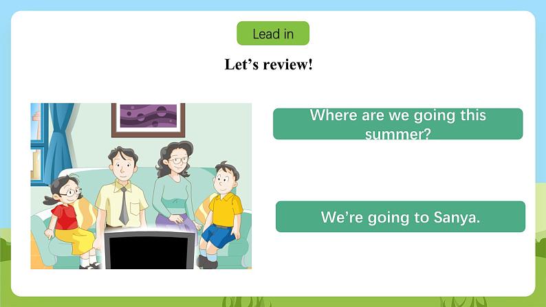 沪教牛津版（六三制一起）英语五下 Unit 6《Holidays》Look and learn Think and write Ask and answer课件第4页