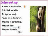 Unit 5  At the zoo Lesson 4 My favourite animal（课件+素材）-2024-2025学年冀教版（三起）（2024）英语三年级下册