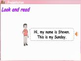 Unit 6 My day Lesson 4 My Sunday（课件+素材）-2024-2025学年冀教版（三起）（2024）英语三年级下册