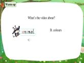 外研版三年级起点小学英语三年级下册 Unit1 Animal friends.课时1教学课件+教案