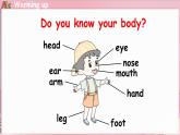 Unit 2 Know your body 第1课时 Start up（课件）-2024-2025学年外研版（三起）（2024）英语三年级下册