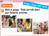 Unit 6 A great week 第4课时 Hit it big&Wrap up（课件+素材）-2024-2025学年外研版（三起）（2024）英语三年级下册